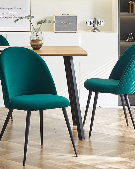 NicBex Haerin-SD-00332-LWJ Dining Chairs, 21.3"x20.5"x33.1", Green - LeafyLoom