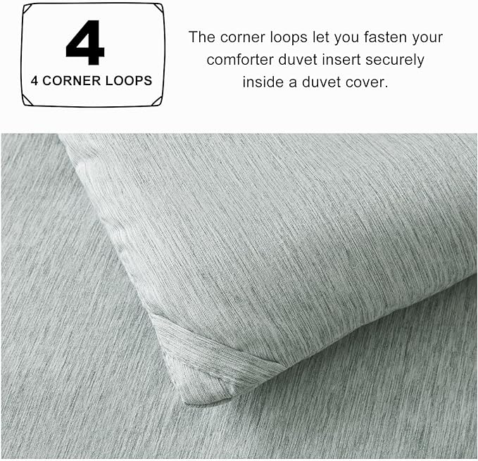 CozyLux California King Comforter Set - 3 Pieces Sage Green Soft Luxury Cationic Dyeing Cal King Size Bedding Comforter All Season, Breathable Lightweight Bed Sets with 1 Comforter and 2 Pillow Shams - LeafyLoom