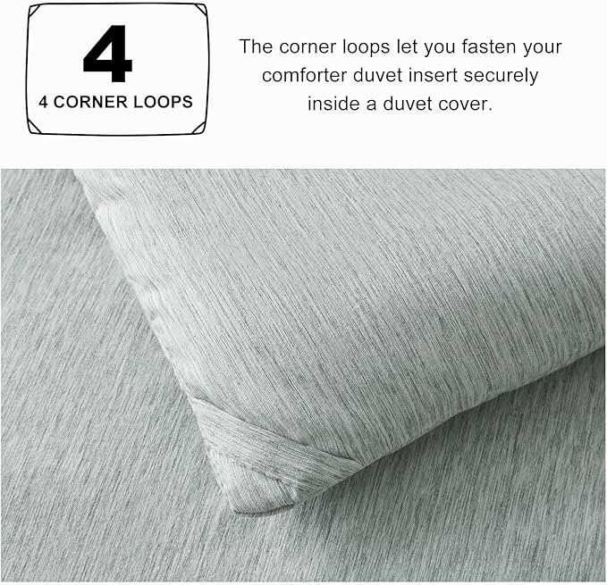 CozyLux Full Size Comforter Set - 3 Pieces Sage Green Soft Luxury Cationic Dyeing Bedding Comforter for All Season, Breathable Lightweight Fluffy Boho Bed Sets with 1 Comforter and 2 Pillow Shams - LeafyLoom