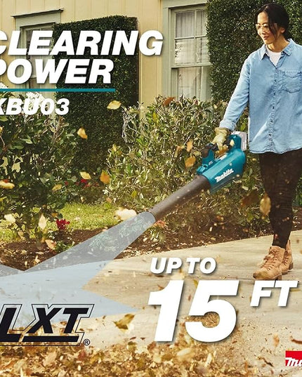 Makita XBU03SM1 18V LXT® Lithium-Ion Brushless Cordless Blower Kit (4.0Ah) - LeafyLoom