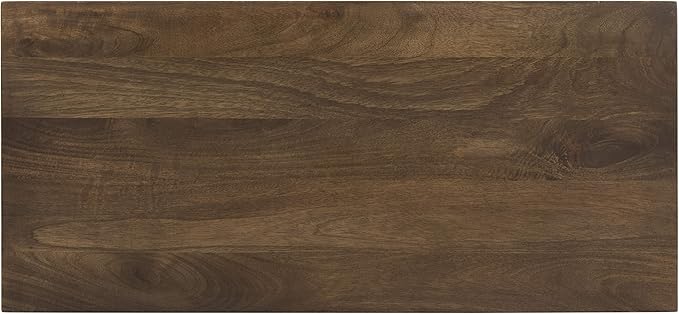 Safavieh Home Office Zinnia Modern Walnut Brown 1-drawer Desk - LeafyLoom