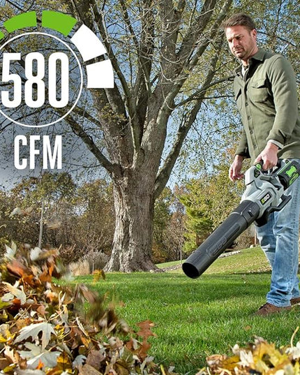 EGO Power+ LB5804 580 CFM 56-Volt Lithium-ion Cordless Leaf Blower 5.0Ah Battery & Charger Included - LeafyLoom