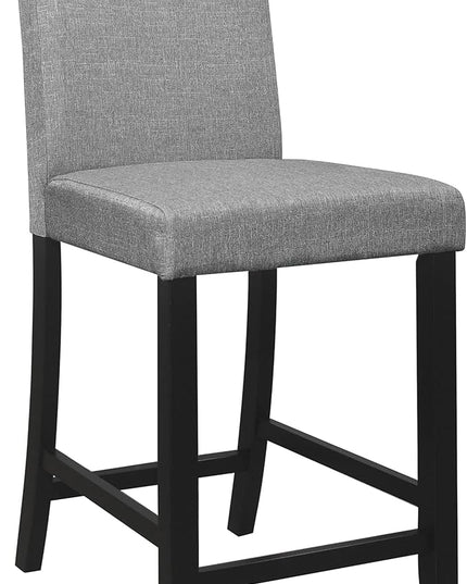 NicBex Dining Table for 4 Kitchen & Dining Room Tables Counter Height 5Pc Dining Set Table and Chairs Wooden Furniture Breakfast Kitchen Set, Space-Saving, Black - LeafyLoom