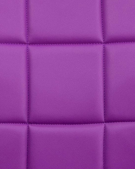 Flash Furniture Clayton Mid-Back Purple Quilted Vinyl Swivel Task Office Chair - LeafyLoom