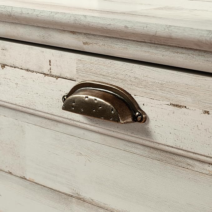 Sauder Barrister Lane Lateral File, White Plank finish - LeafyLoom