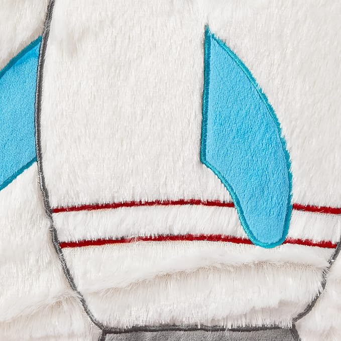 Amazon Basics Children's Plush Toddler Chair, Rocket, Multicolor - LeafyLoom