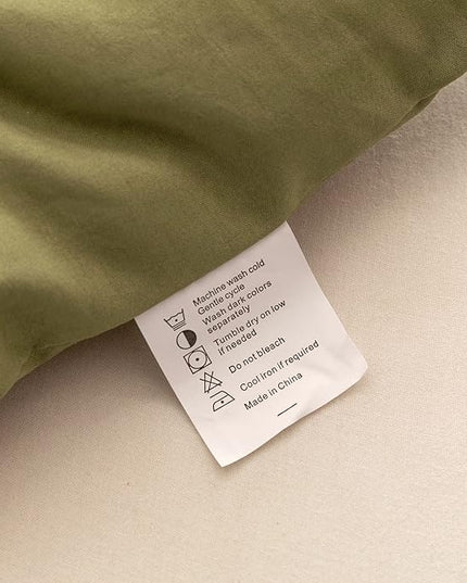 ROSGONIA Oversized King Comforter Olive Green, 3pcs(1 Comforter & 2 Pillowcases) Lightweight Oversized King Size Comforter Sets Bedding Blanket Quilts - LeafyLoom