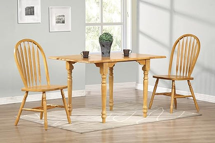 Sunset Trading Oak Selections Dining Chair, Light Finish - LeafyLoom