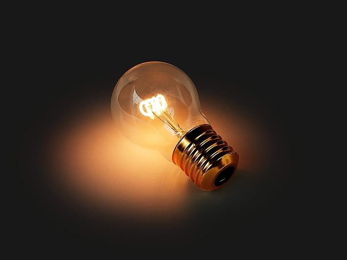 Suck UK | Cordless Light Bulb | USB Battery Powered Light Bulb | LED Edison Lamp For Bedroom | Battery Operated Light Bulb | Battery Light Bulb | Small Lamp & Cordless Table Lamps | Edison Bulb Lamp - LeafyLoom