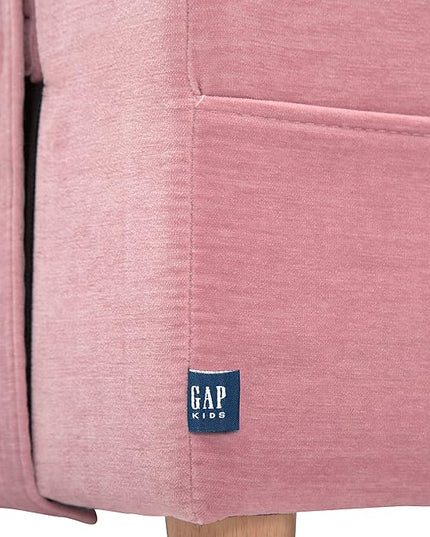 GAP GapKids Upholstered Chair, Blush - LeafyLoom