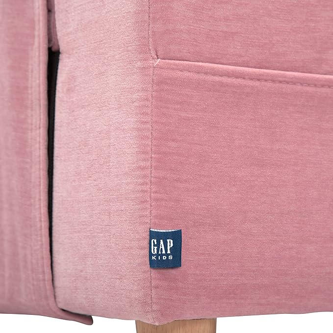 GAP GapKids Upholstered Chair, Blush - LeafyLoom