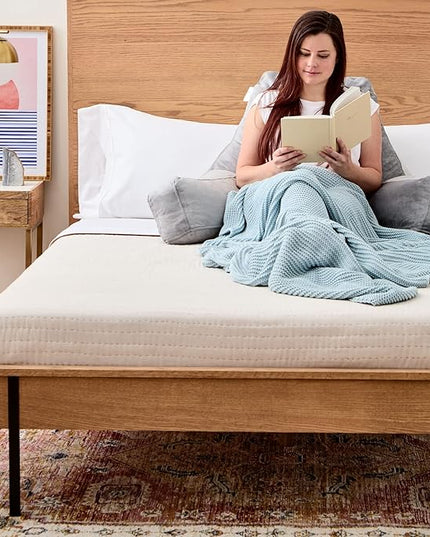 LINENSPA Reading Pillow with Shredded Memory Foam- Back Pillow for Sitting in Bed, Reading, Gaming, Watching TV – Bed Chair Pillow with Arms X-Large, Dorm Room Essentials, Stone - LeafyLoom