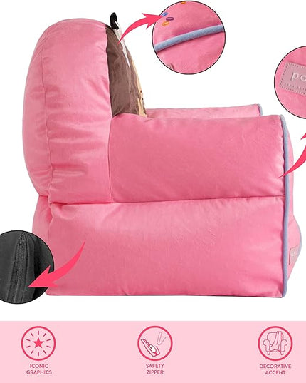 Idea Nuova Gabby's Dollhouse Bean Bag Sofa Chair - LeafyLoom