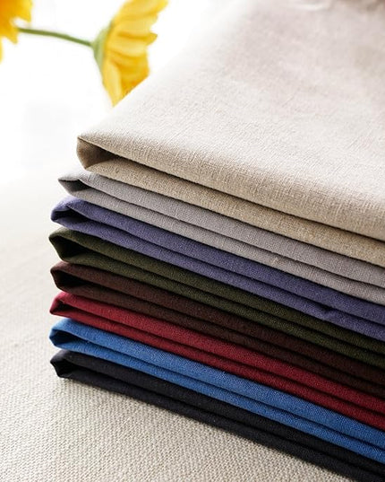 Jeanerlor Natural Cotton Linen Decorative Lumbar Throw Pillow Case Dark Grey Cushion Cover with Twin Needles Stitch on Edge,for Office/Coffee Shop 12"x20" 2 pack - LeafyLoom