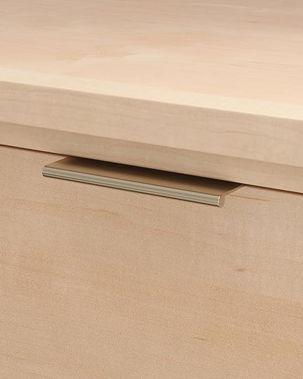 Sauder Clifford Place 2-Drawer Lateral File Cabinet, L: 29.53" x W: 18.5" x H: 30.28", Natural Maple Finish - LeafyLoom