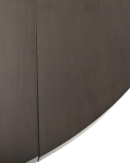 Safavieh Home Forest Traditional Grey Wash Drop Leaf Dining Table - LeafyLoom