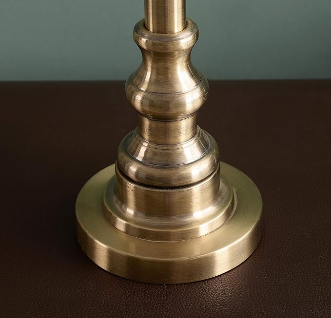 Kenroy Home 30437AB Spyglass Table Lamps, Large, Antique Brass - LeafyLoom