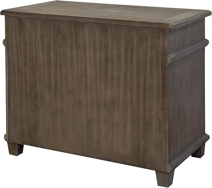 Martin Furniture Lateral File, Weathered Dove - LeafyLoom
