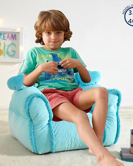 Idea Nuova Blues Clues Bean Bag Sofa Chair Polyester Large - LeafyLoom
