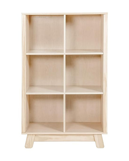 Babyletto Hudson Cubby Bookcase in Washed Natural - LeafyLoom
