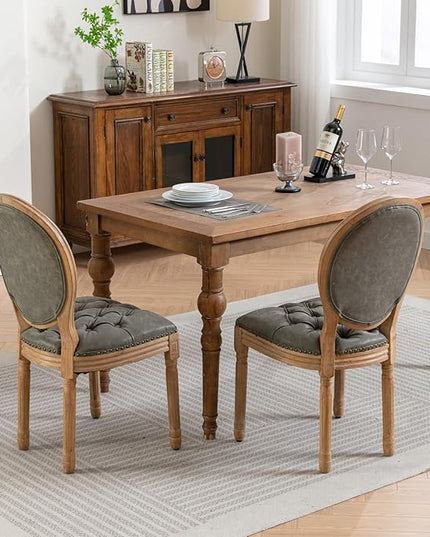 NicBex Haerin-SD-00120-LWJ Dining Chairs, 23"x19.1"x37.2", Olive Green - LeafyLoom