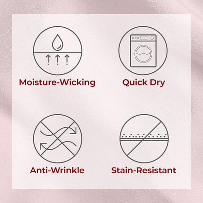 Mellanni Full Sheets Set - 4 PC Iconic Collection Bedding Sheets & Pillowcases - Hotel Luxury, Extra Soft, Cooling Bed Sheets - Deep Pocket up to 16 inch (Full, Blush Pink) - LeafyLoom