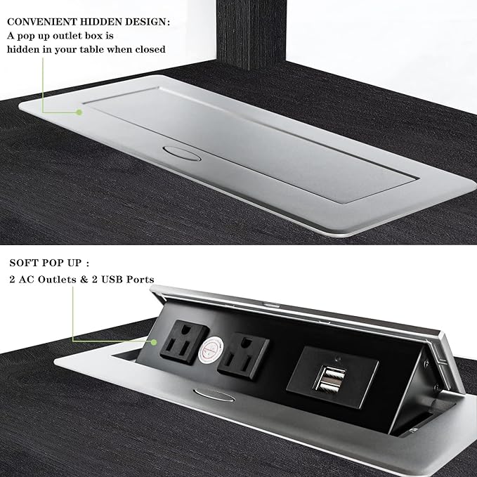 HIFYOBRO Narrow End Table with Flip Top Charging Station and Storage Cabinet, Type-C & USB port & Power outlets, Adjustable Shelf, Side Table with Storage for Living Room and Bedroom - LeafyLoom