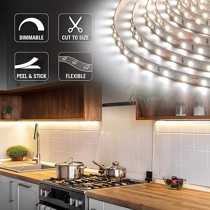 Armacost Lighting 142240 RibbonFlex Pro 60 LED Strip Light, 20 ft, 3000K, ArmacostLighting