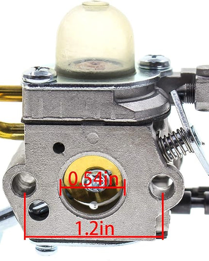Carburetor with Fuel Line Kit Air Filter for C1U-K78 Echo PB200 PB-200 PB-201 PB201 ES-210 A021000941 A021000942 Power Blower - LeafyLoom
