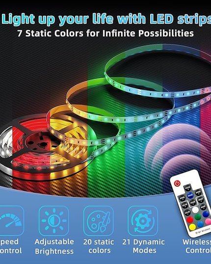 L Shaped Gaming Desk with Power Outlets, 47 Inch Computer Desk with LED Lights and Reversible Shelves, Corner Desk Work Desk for Home Office Bedroom, White - LeafyLoom