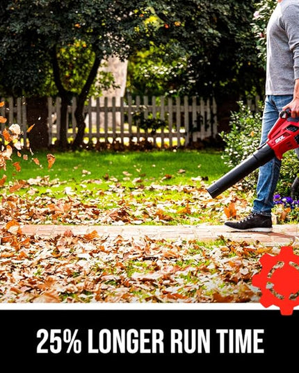 SKIL PWR CORE 40 Brushless 40V 530 CFM Cordless Leaf Blower Kit, Variable Speed with Power Boost, Includes 2.5Ah Battery and Auto PWR Jump Charger- BL4713C-11 - LeafyLoom