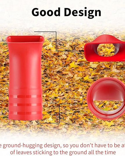 Flat Bend Nozzle for Milwaukee M18 Fuel Leaf Blower - Leaf Blower Nozzle for Drying, Blow-Drying, and Purging Cars, Trucks, and Tool Boxes (1 Pack, No Tool) - LeafyLoom