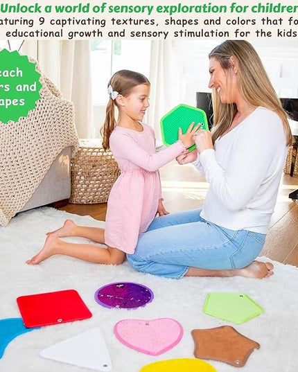 Sensory mats (Assorted Shapes) - LeafyLoom