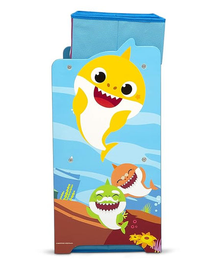 Baby Shark Design & Store 6 Bin Toy Storage Organizer by Delta Children - LeafyLoom