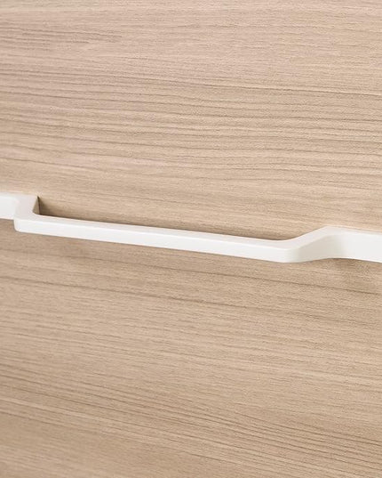 South Shore Helsy 2-Drawer File Cabinet, Lateral, Soft Elm and White - LeafyLoom