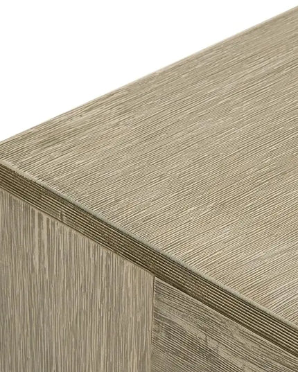 Plank+Beam Modern Rectangular Coffee Table, Solid Wood, 40 Inch, Rectangle Coffee Table for Living Room, Mini Center Tables for Small Spaces, Small Living Space Tea Table, Seashell Wirebrush - LeafyLoom