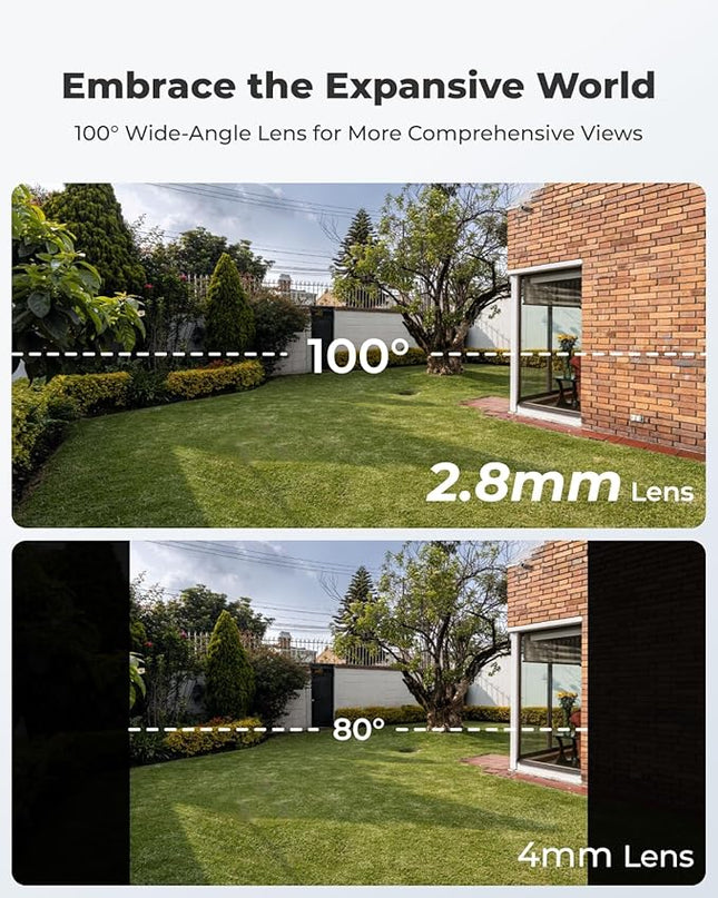 REOLINK 5MP PoE Security Camera, 2.8mm Len, 130° Diagonal, 100ft IR Night Vision, Up to 256GB SD Card, Built-in Mic, Human/Vehicle/Pet Detection for Outdoor Indoor Home Surveillance, RLC-520A-2.8mm REOLINK