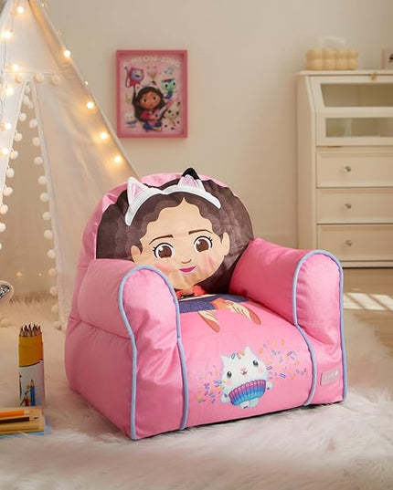 Idea Nuova Gabby's Dollhouse Bean Bag Sofa Chair - LeafyLoom