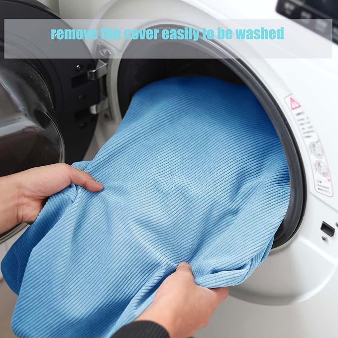 Bean Bag Chair Cover (No Filler) Stuffed Animal Storage Bean Bag Cover Pets Dogs/Cats Lazy Beds. Washable Ultra Soft Corduroy Stuffed for Organizing Plush Toys or Textile, Sack Bean Bag - LeafyLoom