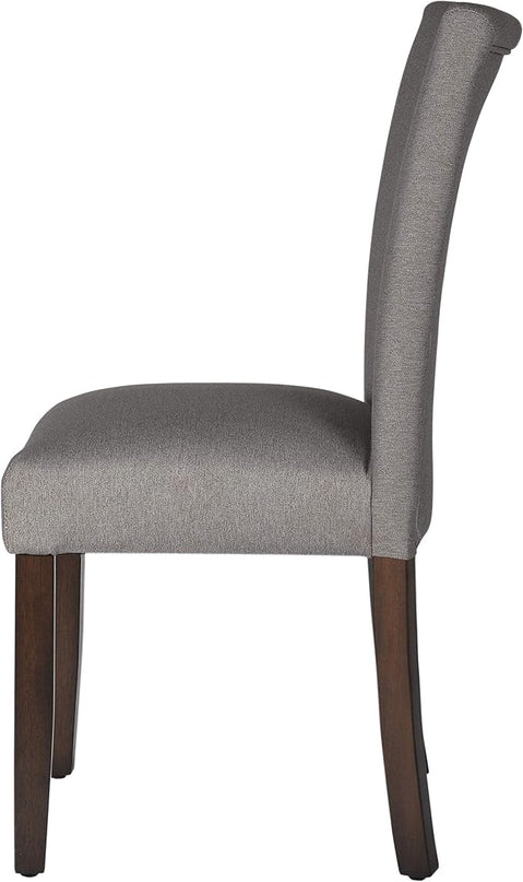 HomePop Classic Parsons Dining Chairs, Single Pack, Ash Gray - LeafyLoom