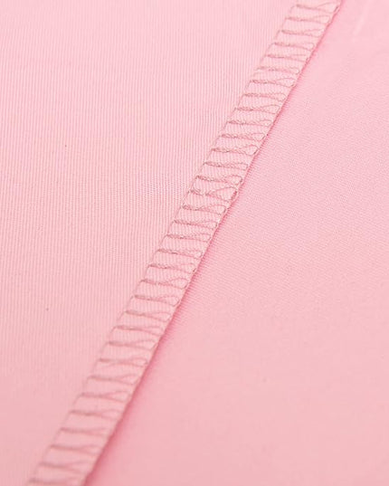 NTBAY Toddler Bedding Set - 4 Piece Soft and Breathable Crib Bedding Set for Boys and Girls, Includes Quilted Comforter, Fitted Sheet, Flat Top Sheet and Envelope Pillowcase, Pink - LeafyLoom