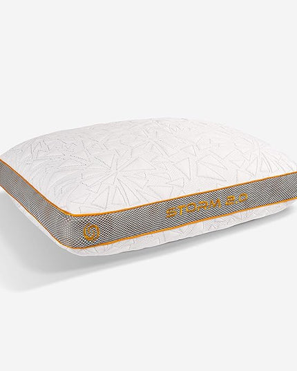Bedgear Storm Performance Pillow - Size 2.0 - Cooling Pillow for Hot Sleepers - Medium Firmness Bed Pillow for All Sleep Positions - Hypoallergenic, Washable Removable Cover - 20" W x 26" L x 5.75" H - LeafyLoom