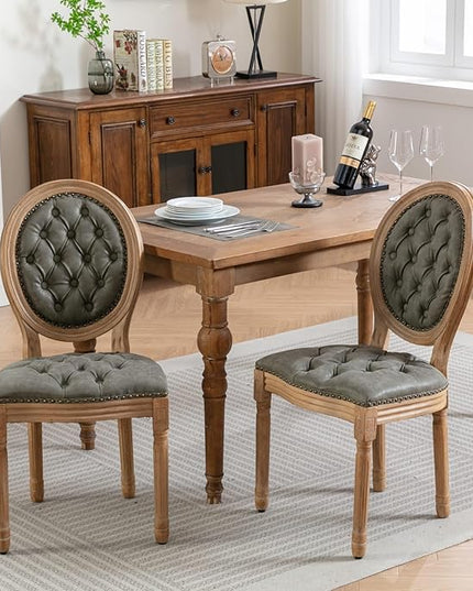 NicBex Haerin-SD-00120-LWJ Dining Chairs, 23"x19.1"x37.2", Olive Green - LeafyLoom