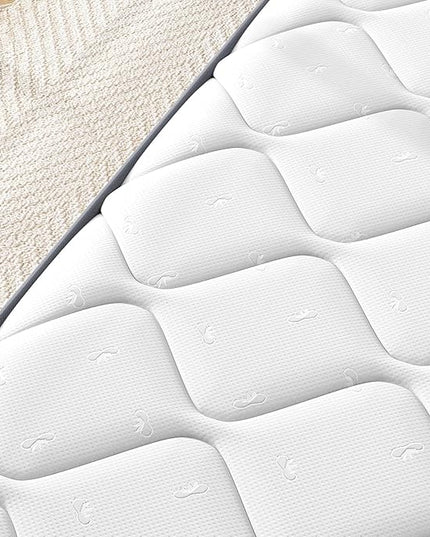 Novilla Full Mattress, 10 Inch Hybrid Full Mattress in a Box, Pocket Innerspring Pillow Top Mattress Full for Motion Isolation, Pressure Relief & Enhanced Edge Support, Medium Firm Feel - LeafyLoom