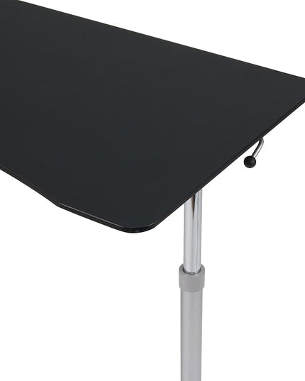 Calico Designs 51230 Sierra Height Adjustable Desk, Silver/Black 37.5 Inch - LeafyLoom