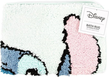 Jay Franco Disney Lilo & Stitch Floral Fun Tufted Polyester Bath Rug, Kids Bath (Official Disney Product) - LeafyLoom