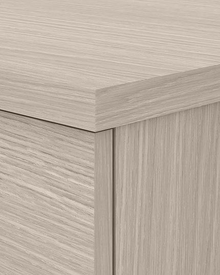 Bush Furniture Somerset 2 Drawer Lateral File Cabinet in Sand Oak - LeafyLoom