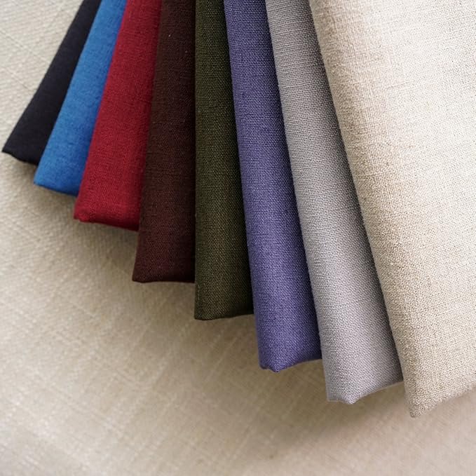 Jeanerlor SureGuard Pillowcase Cousion Cover Decor Cotton Linen with Unique Design to Embellish Study Room/House/Office Set of 2, 20"x20"(50 x 50cm), Silver Grey - LeafyLoom