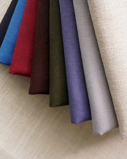Jeanerlor Set of 2 SureGuard Pillowcase Cousion Cover Decor Natural Cotton Linen with Unique Design to Embellish Study Room/House/Office, 20"x20"(50 x 50cm), Brown - LeafyLoom