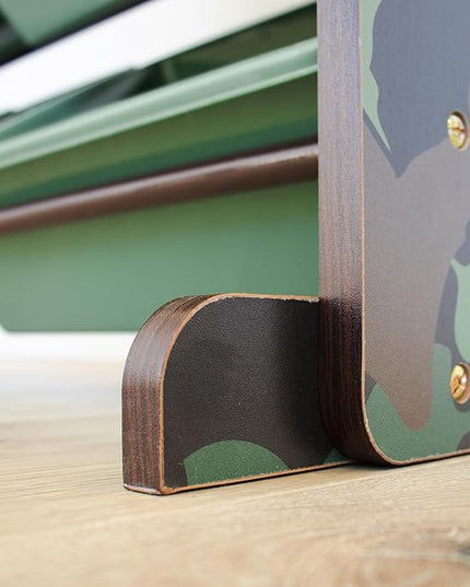 Humble Crew, Army Green Camo Hunter Toy Organizer with 12 Plastic Storage Bins - LeafyLoom